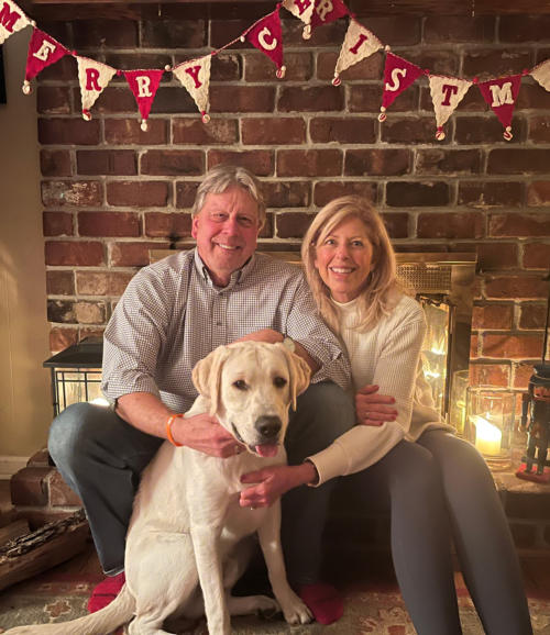 Attorney Tim Pickell Attorney Tim Pickell, loving wife, and family dog
